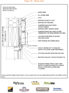 ASV Window Head Details